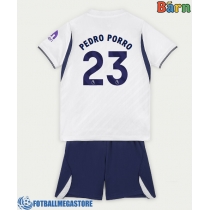 Fotballdrakt Barn Tottenham Hotspur Pedro Porro #23 Hjemmedraktsett 2026-27 Kortermet (+ Korte bukser)